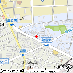 神奈川県伊勢原市池端153-5周辺の地図