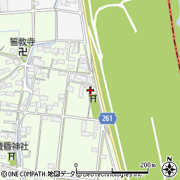 岐阜県安八郡神戸町斉田336周辺の地図
