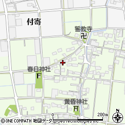岐阜県安八郡神戸町斉田308周辺の地図