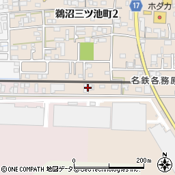 水口新建材店周辺の地図