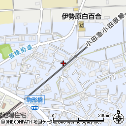 神奈川県伊勢原市池端272-7周辺の地図