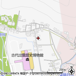 島根県出雲市大社町杵築東106周辺の地図