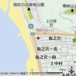 島根県出雲市大社町杵築北2844-52周辺の地図