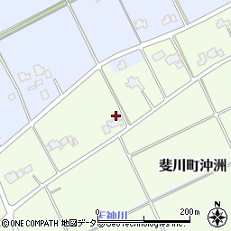 島根県出雲市斐川町沖洲256周辺の地図