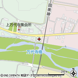 鳥取県八頭郡八頭町万代寺2周辺の地図