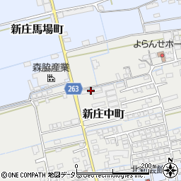 山岡産業倉庫周辺の地図