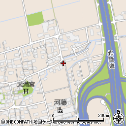 滋賀県長浜市口分田町863周辺の地図