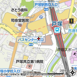 三菱ＵＦＪ銀行戸塚支店 ＡＴＭ周辺の地図