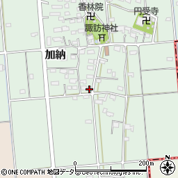 岐阜県安八郡神戸町加納196周辺の地図