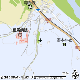兵庫県養父市八鹿町上網場267周辺の地図