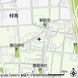 岐阜県安八郡神戸町斉田317周辺の地図