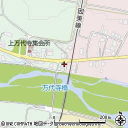 鳥取県八頭郡八頭町万代寺8周辺の地図