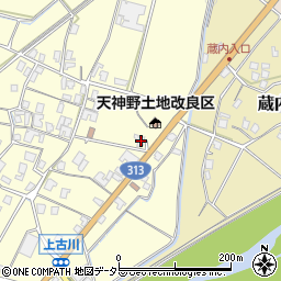 鳥取県倉吉市上古川71周辺の地図