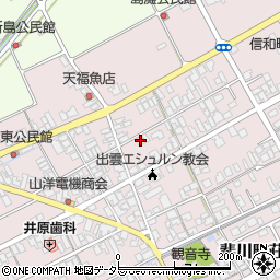 島根県出雲市斐川町荘原2312周辺の地図