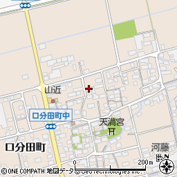 滋賀県長浜市口分田町743周辺の地図