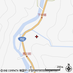 長野県飯田市上村490周辺の地図