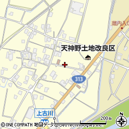 鳥取県倉吉市上古川87周辺の地図
