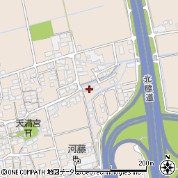 滋賀県長浜市口分田町592周辺の地図