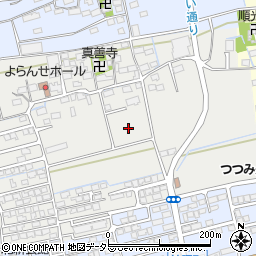 滋賀県長浜市新庄中町周辺の地図