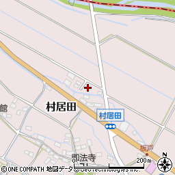 滋賀県米原市村居田1517周辺の地図