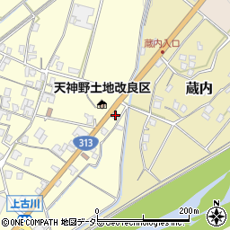 鳥取県倉吉市上古川59周辺の地図