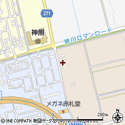 滋賀県長浜市口分田町195周辺の地図