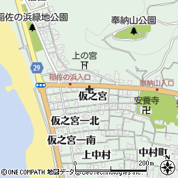 島根県出雲市大社町杵築北2884-5周辺の地図