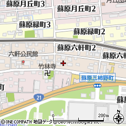 川島装飾周辺の地図
