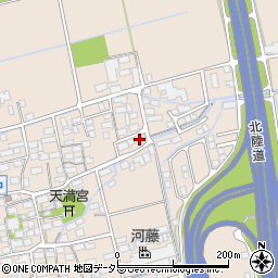 滋賀県長浜市口分田町613周辺の地図