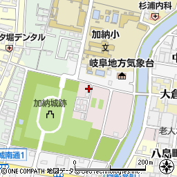 岐阜県岐阜市加納丸之内9-2周辺の地図