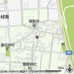 岐阜県安八郡神戸町斉田418周辺の地図