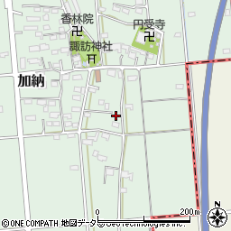 岐阜県安八郡神戸町加納162周辺の地図