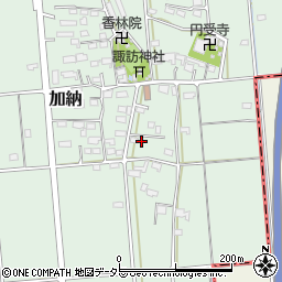 岐阜県安八郡神戸町加納166周辺の地図