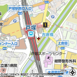 湘南ゼミナール　小中部・戸塚東口周辺の地図