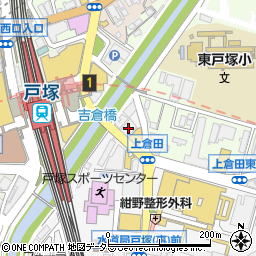 横浜市福祉サービス協会 戸塚介護事務所周辺の地図