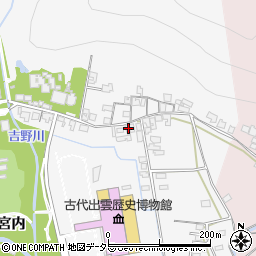 島根県出雲市大社町杵築東139周辺の地図