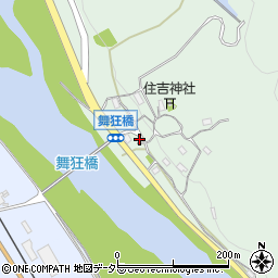 兵庫県養父市八鹿町舞狂36-2周辺の地図