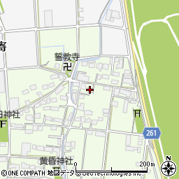 岐阜県安八郡神戸町斉田422周辺の地図