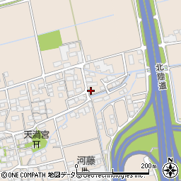 滋賀県長浜市口分田町608周辺の地図