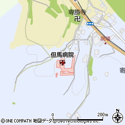 兵庫県養父市八鹿町上網場154周辺の地図