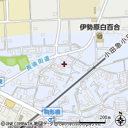 神奈川県伊勢原市池端267-1周辺の地図