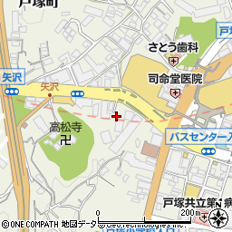 神奈川県横浜市戸塚区戸塚町4869周辺の地図