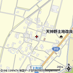 鳥取県倉吉市上古川317周辺の地図