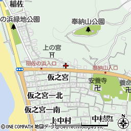 島根県出雲市大社町杵築北2893周辺の地図