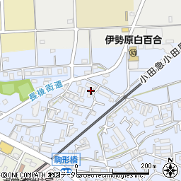 神奈川県伊勢原市池端267-15周辺の地図