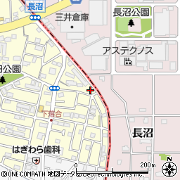 竹通公園周辺の地図