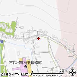 島根県出雲市大社町杵築東107-3周辺の地図