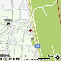 岐阜県安八郡神戸町斉田727周辺の地図