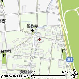 岐阜県安八郡神戸町斉田419周辺の地図