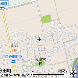 滋賀県長浜市口分田町664周辺の地図